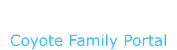 The Coyote Family Portal home page